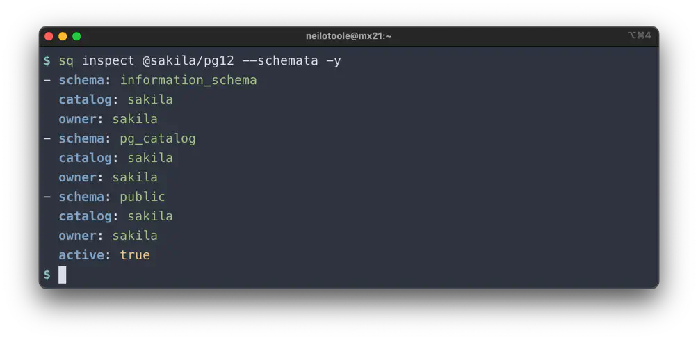 sq inspect source schemata pg yaml
